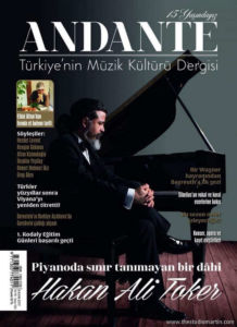 Andante Müzik Kültürü Dergisi Kapak